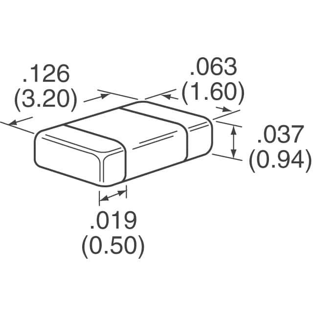 12065C104J4Z2A KYOCERA AVX  Condensateurs en céramique